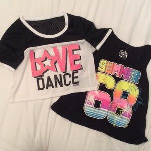 Justice Tops, Size 10